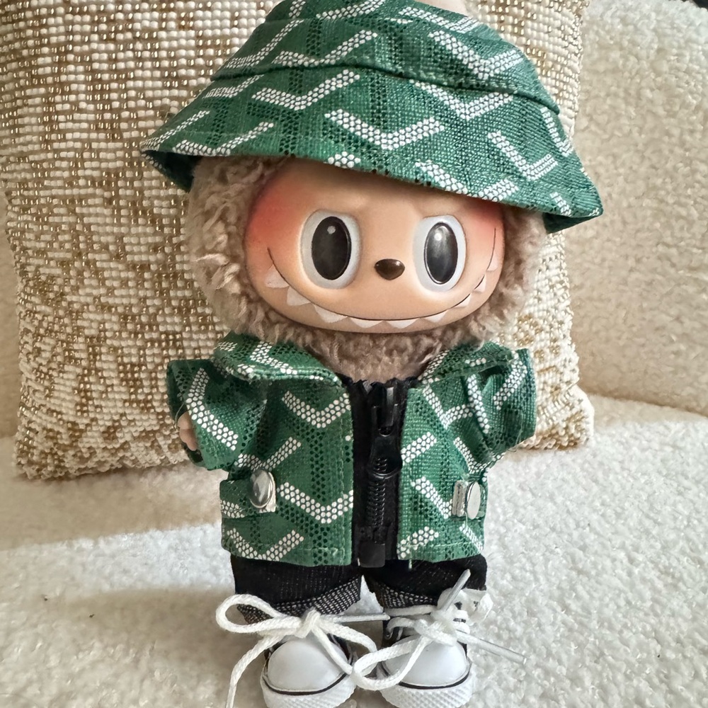 Labubu Canvas Jacket with Pants